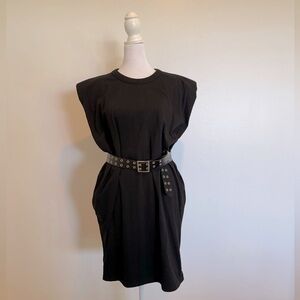 Frankie Shop Crew Neck Shirt Dress - Size Medium
